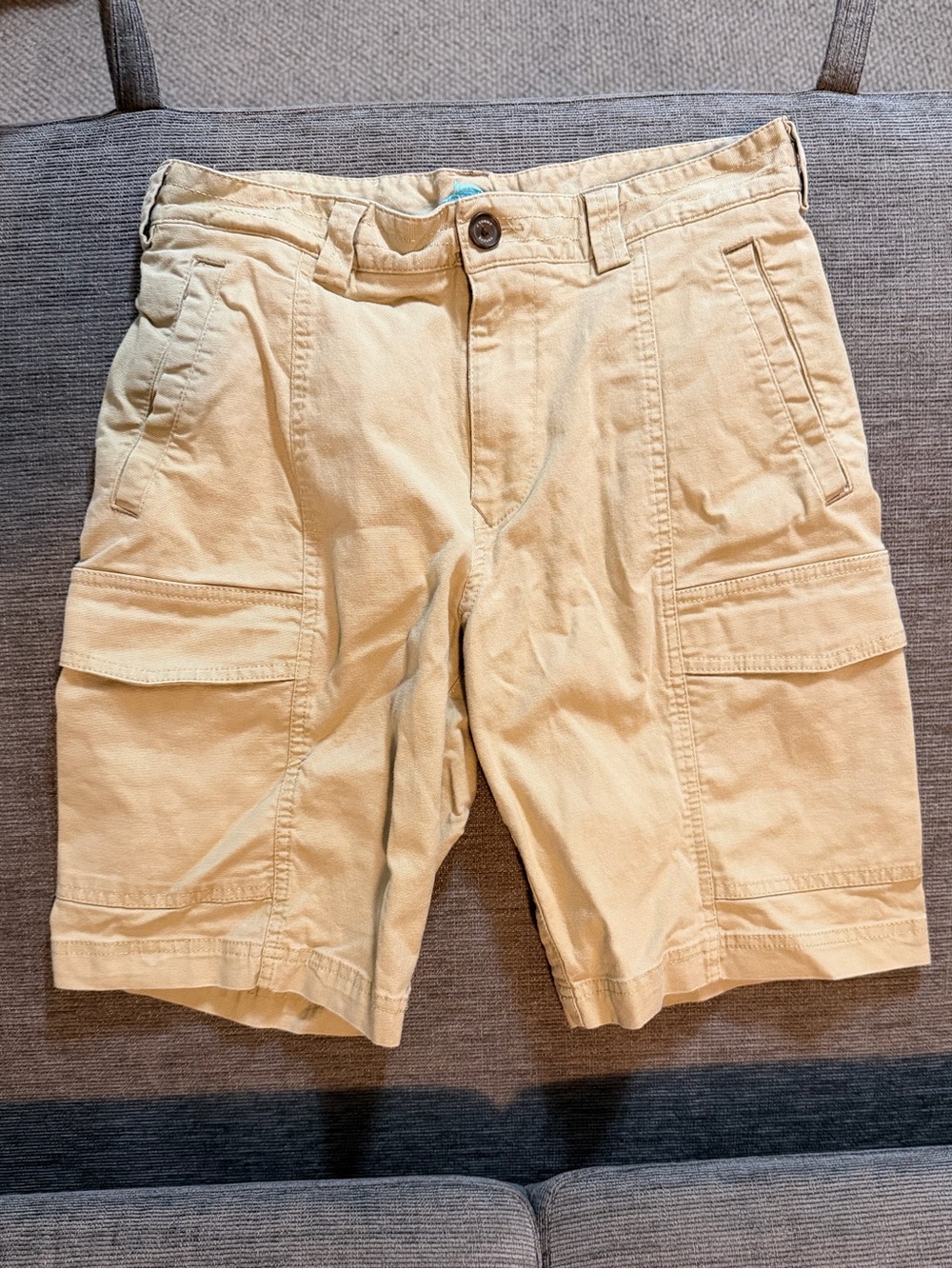 Men's Tommy Bahama  Khaki Cargo Shorts - Casual Utility Style 28